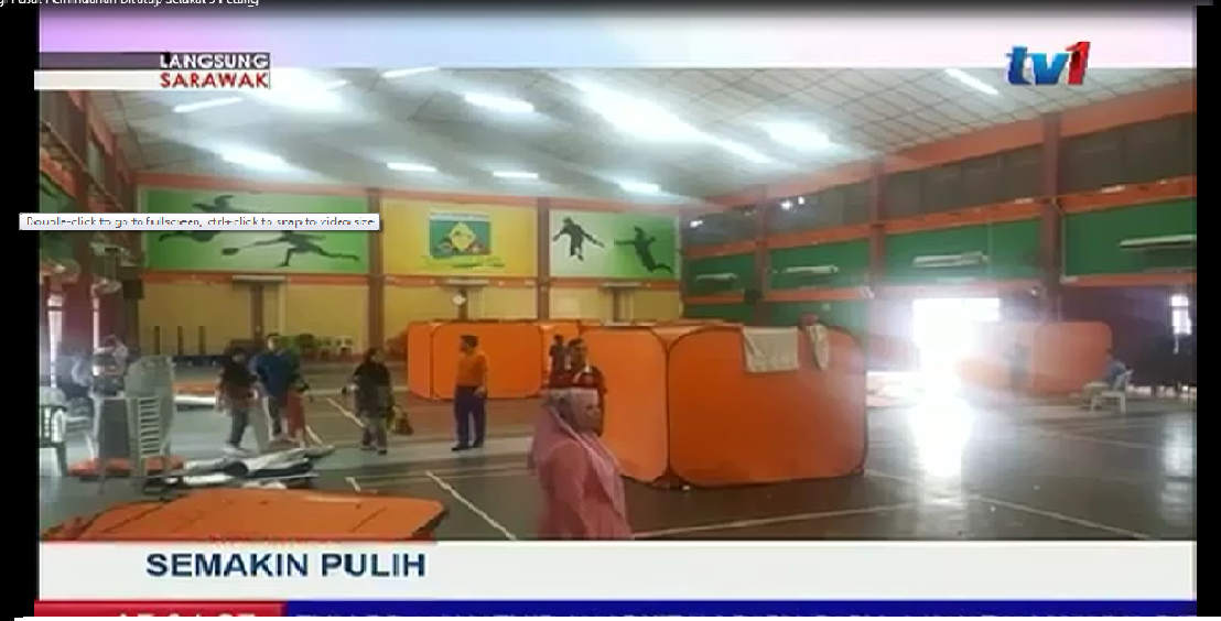 Lima Lagi Pusat Pemindahan Ditutup Setakat 5 Petang